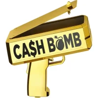 MONEY SHOOTING TOY GUN, Gold 2