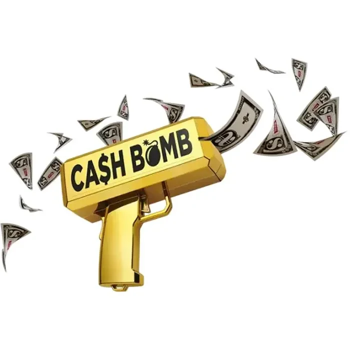 MONEY SHOOTING TOY GUN, Gold 3