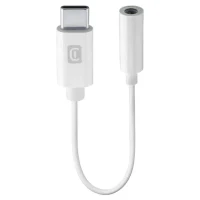 Audio Adapter Cellularline Music Enabler Type-C, 3.5 mm/USB Type-C, 0,15m, White 2