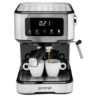 Carob Coffee Maker Gorenje ESCM15CD, 1100W, Stainless Steel 3