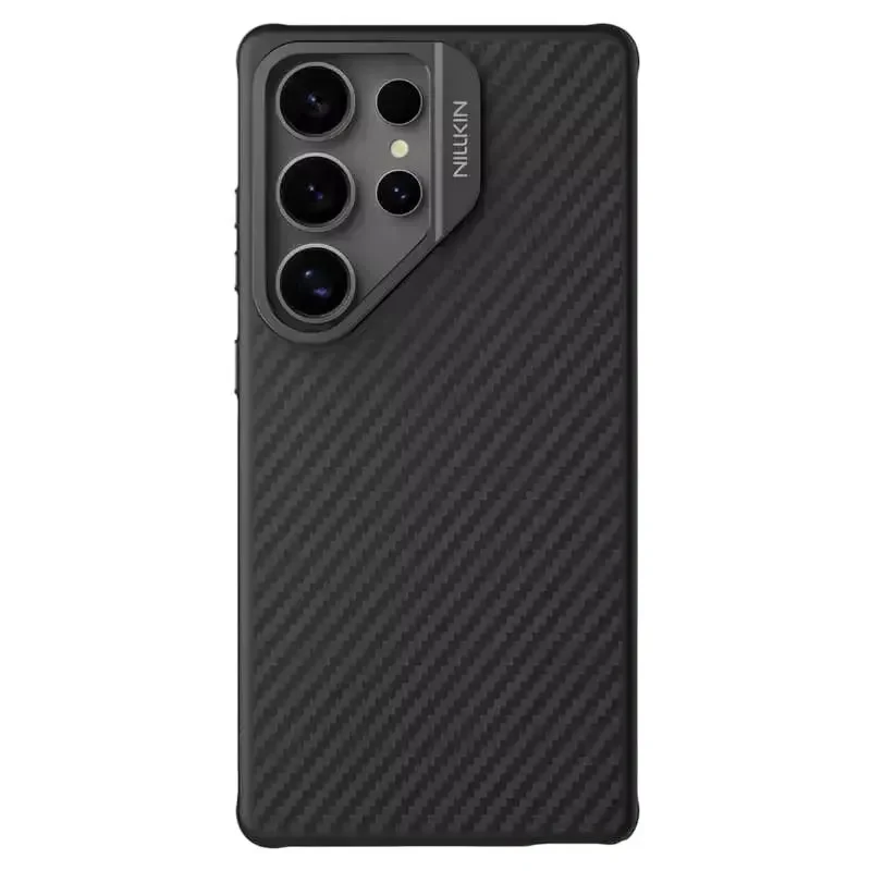 Back Case Nillkin CarboProp Magnetic for Samsung Galaxy S25 Ultra, Black 3