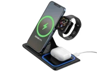Wireless Charger XO WX023, 15W, Black 2