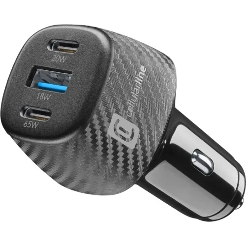 Car Charger Cellularline Car Multipower, 103W, Black