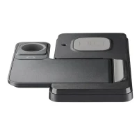Wireless Charger Cellularline Triple Station 3 in 1, 15W, Black 4