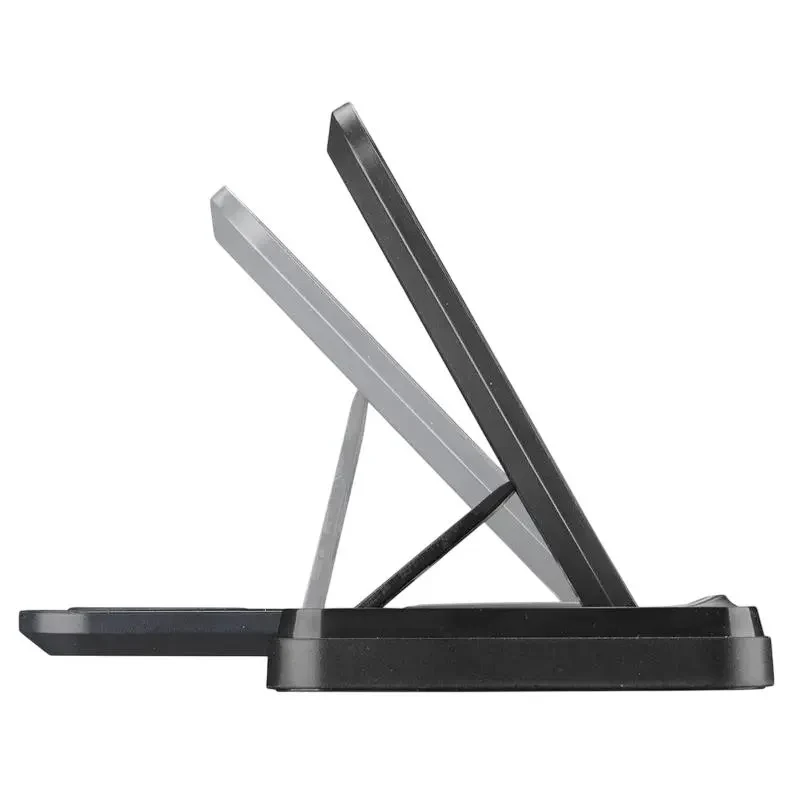 Wireless Charger Cellularline Triple Station 3 in 1, 15W, Black 2