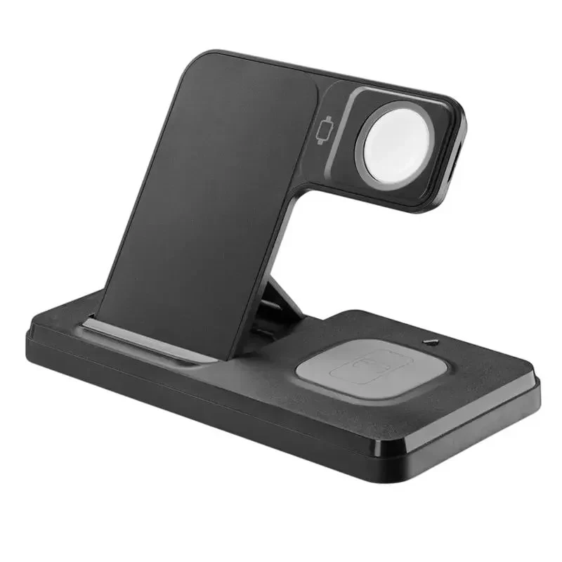 Wireless Charger Cellularline Triple Station 3 in 1, 15W, Black 3