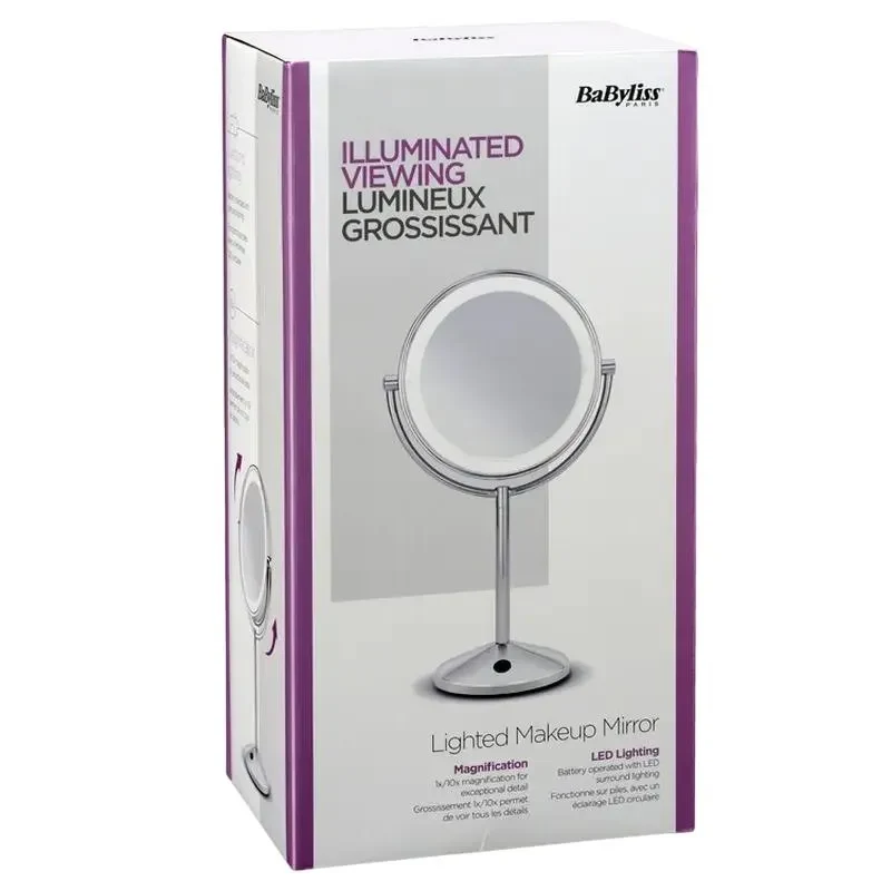 Cosmetic Mirror BaByliss 9436E, Silver 3
