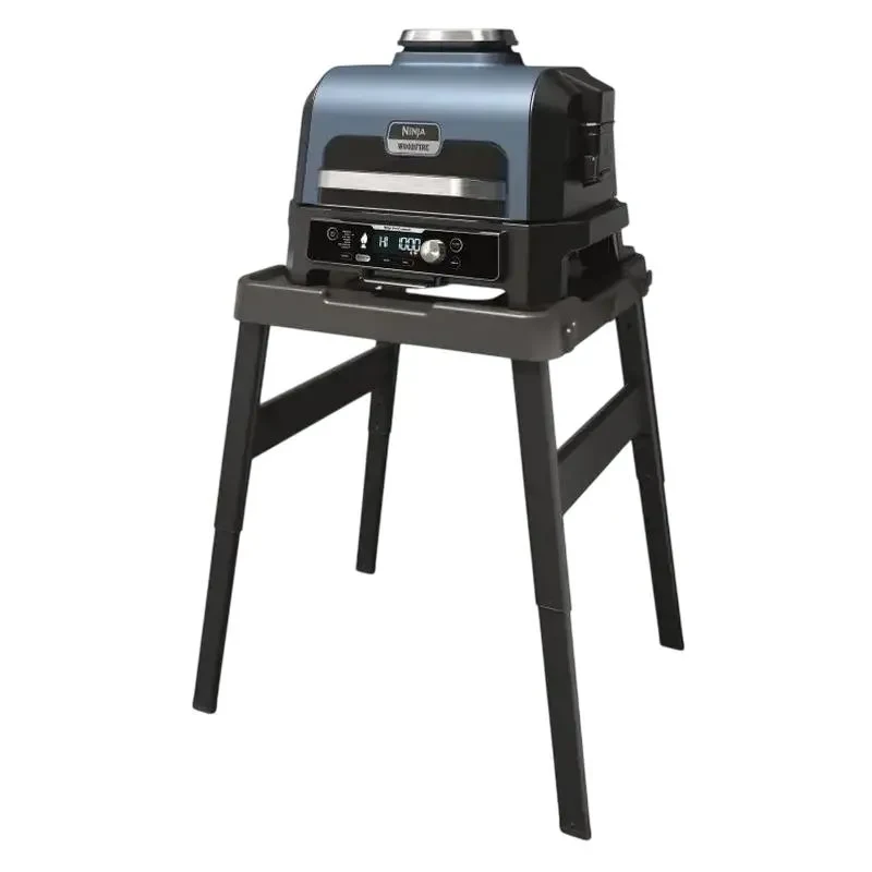 Electric Grill Ninja Woodfire Pro Connect XL, 1700W, Blue | Black 3