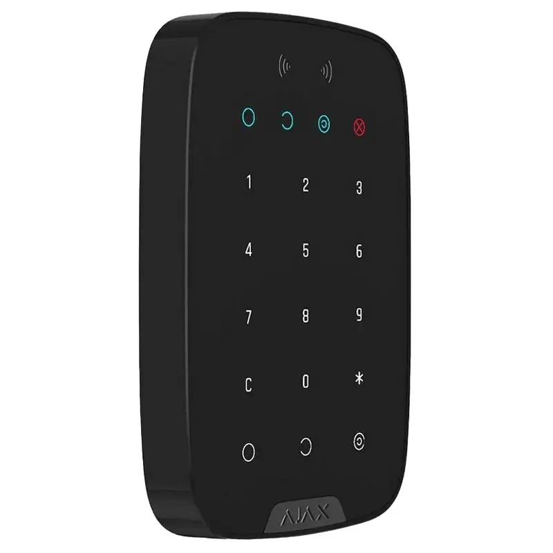 Wireless Touch Keypad Ajax KeyPad, Black 6