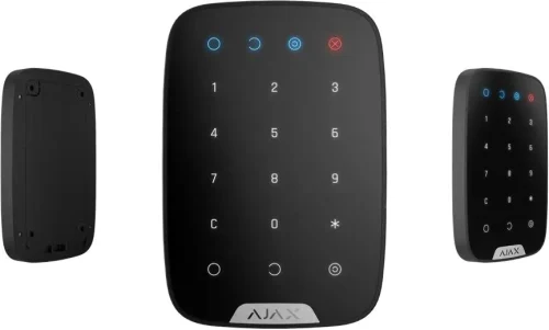 Wireless Touch Keypad Ajax KeyPad, Black
