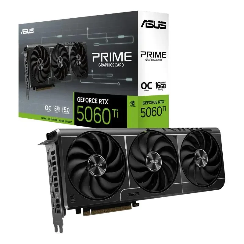Graphics Card ASUS PRIME-RTX5060TI-O16G, 16GB GDDR7 128bit 6