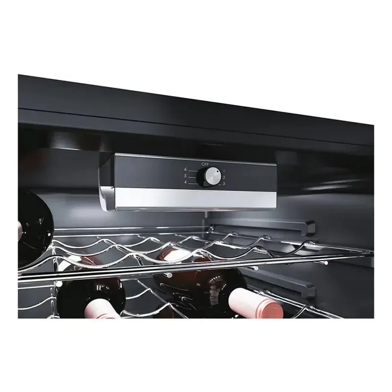 Wine cabinet Candy CWC 150 EM/NF, Black 3