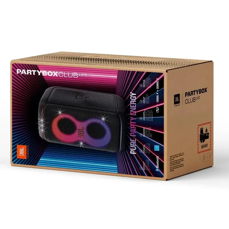 Audio System JBL PartyBox CLUB 120, Black 12
