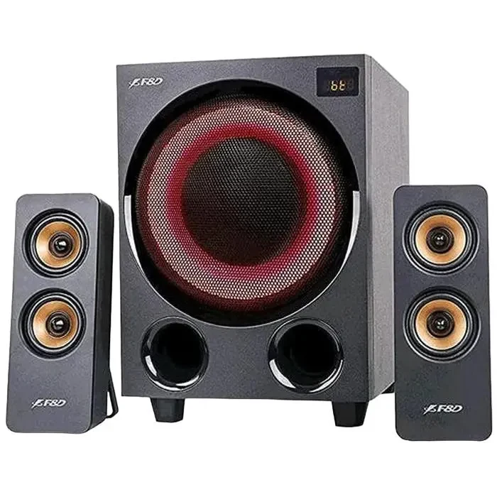 Home Entertainment System 2.1 CH F&D F770X, Black 6
