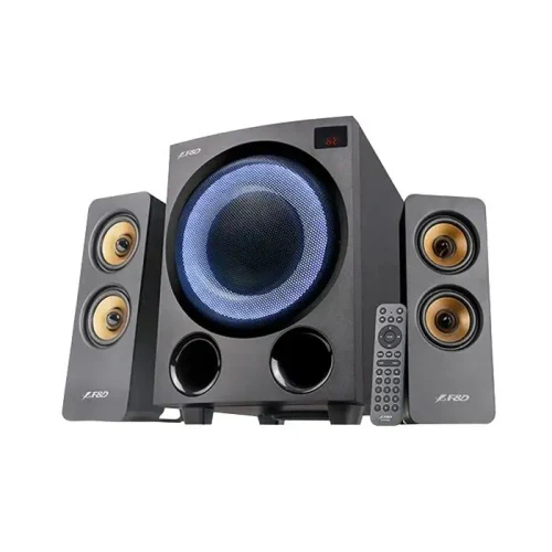 Home Entertainment System 2.1 CH F&D F770X, Black