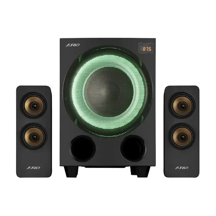 Home Entertainment System 2.1 CH F&D F770X, Black 2