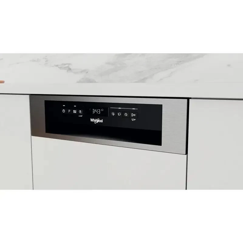 Dishwasher Whirlpool WSBO 3O34 PF X, Stainless Steel 4
