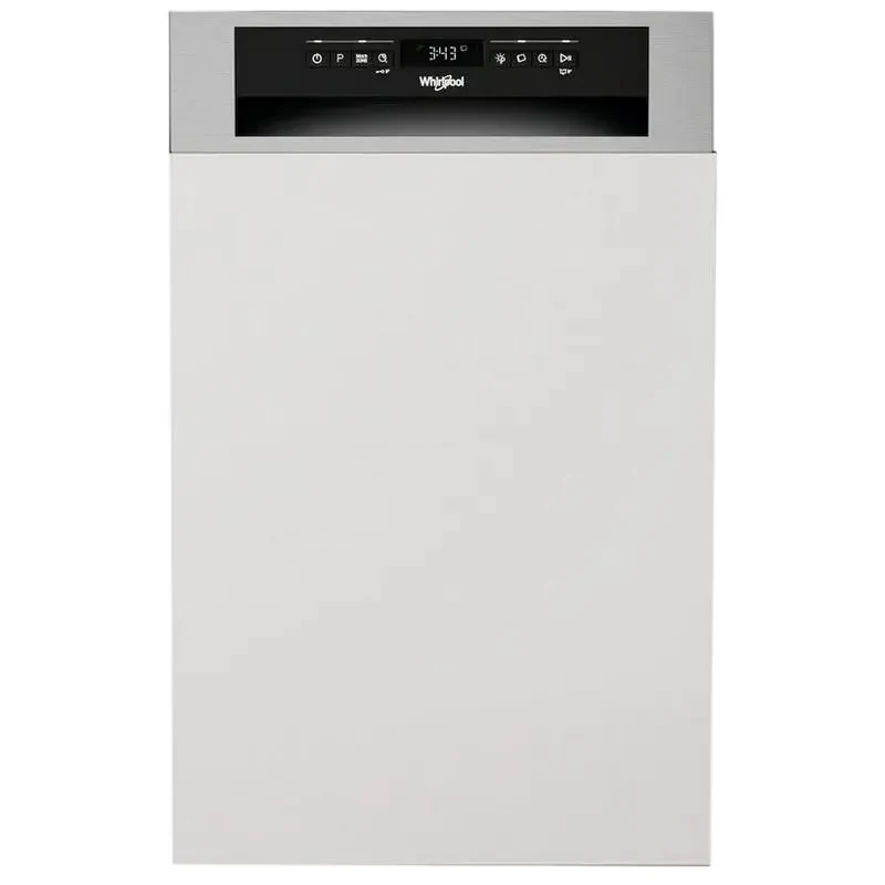 Dishwasher Whirlpool WSBO 3O34 PF X, Stainless Steel 2
