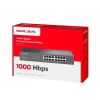 Network switch MERCUSYS MS116GS, 16x 10/100/1000 Mbps 3
