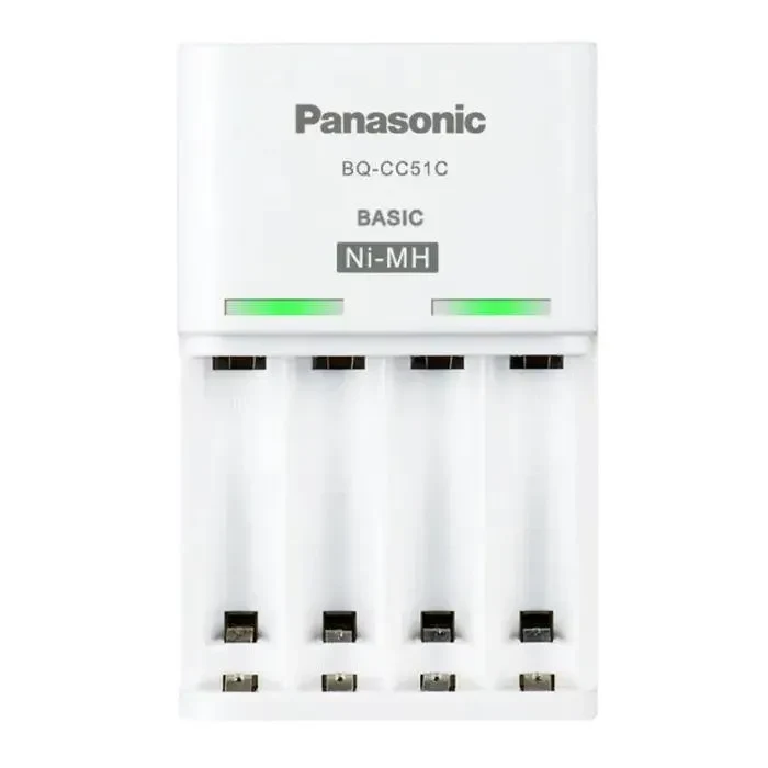 Battery Charger Panasonic BQ-CC51C, White 2