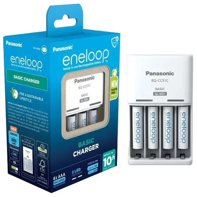 Battery Charger Panasonic K-KJ51MCD04E, White 2