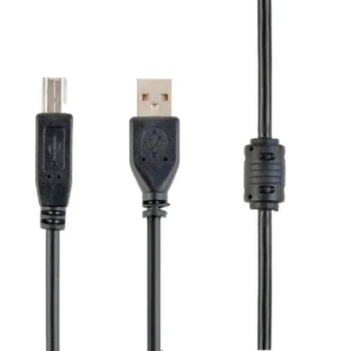 Communication cable Cablexpert CCF-USB2-AMBM-15, USB Type-A/USB Type-B, 4,5m, Black