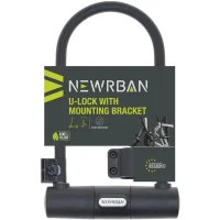 Lock Newrban U-lock with mounting bracket, Black 4