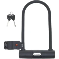 Lock Newrban U-lock with mounting bracket, Black 5