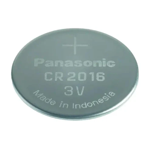Button Cell Battery Panasonic CR-2016EL, CR2016, 2pcs.