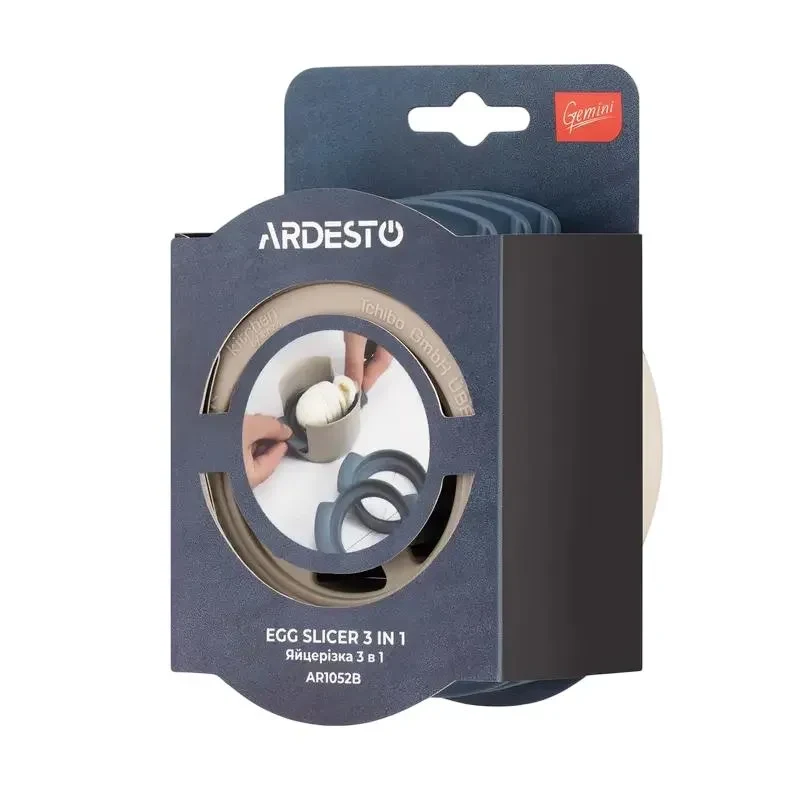 Egg slicer Ardesto AR1052B, Grey | Blue 7