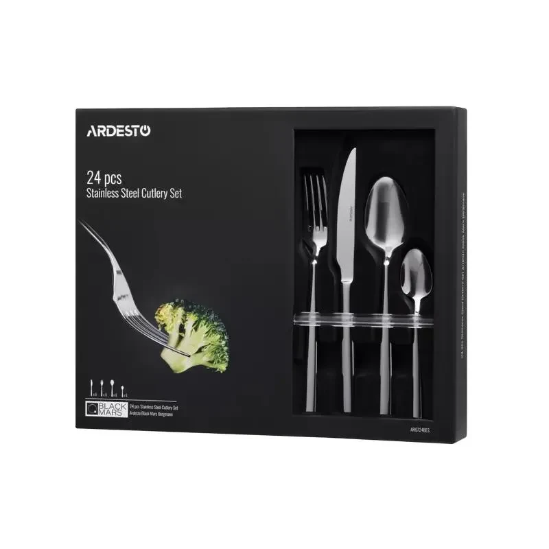 Cutlery set Ardesto AR0724BES, Stainless Steel 6