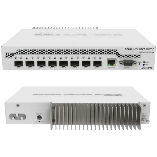 Network switch MikroTik CRS309-1G-8S+IN, White