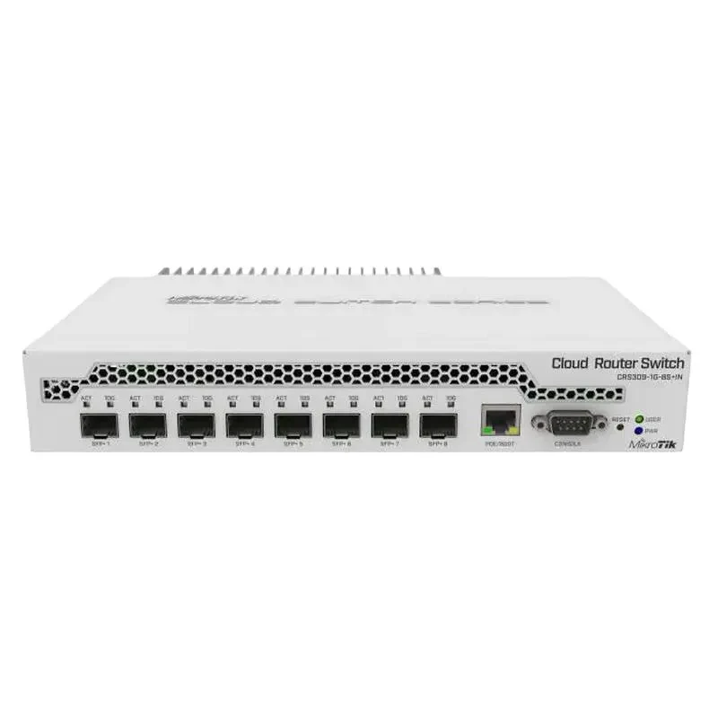 Network switch MikroTik CRS309-1G-8S+IN, White 2