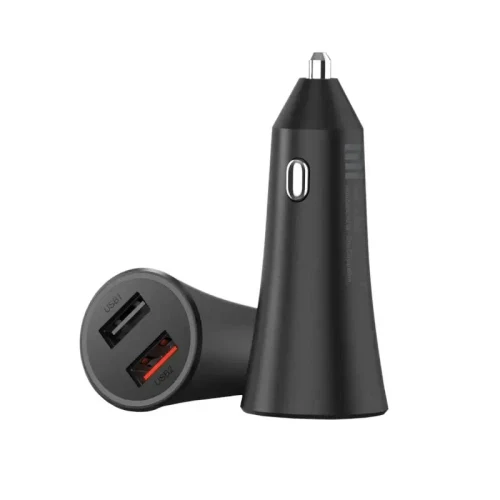 Car Charger Xiaomi Mi 37W Dual-Port Car Charger, 37W, Black