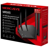 Wireless Router MERCUSYS MR50G, Black