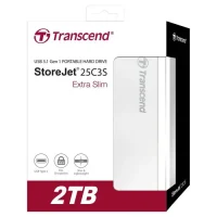 External Portable HDD Transcend StoreJet 25C3S, 2 TB, Silver (TS2TSJ25C3S) 4