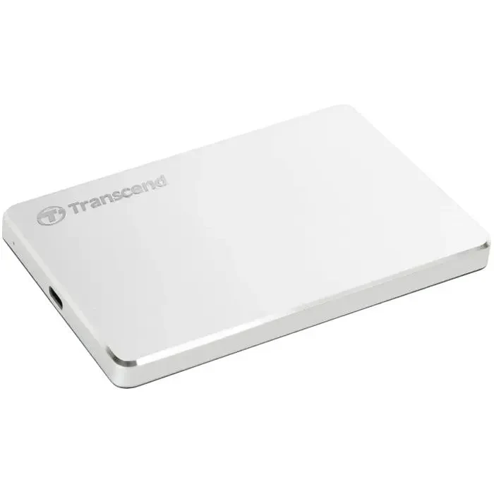 External Portable HDD Transcend StoreJet 25C3S, 2 TB, Silver (TS2TSJ25C3S) 3