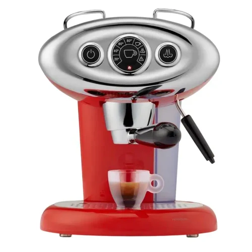 Capsule Coffee Maker illy X 7.1, 1200W, Red