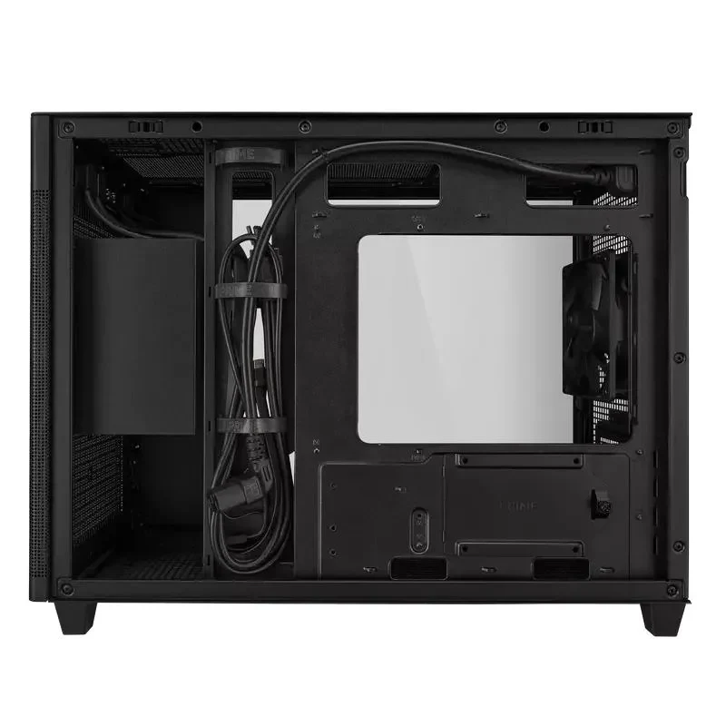 PC Case ASUS Prime AP201 Tempered Glass Edition, Mini-Tower, Black 7