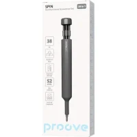 Multifunctional screwdriver set Proove Fixer 39 in1, Gray