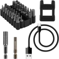 Multifunctional Electric Screwdriver Set Proove Driller 36 in1, Gray