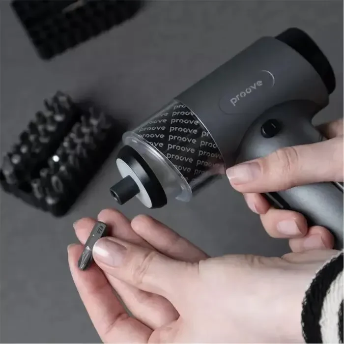 Multifunctional Electric Screwdriver Set Proove Driller 36 in1, Gray 3