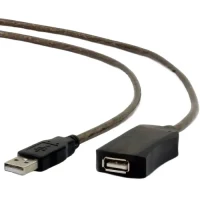 Extension Cable Cablexpert UAE-01-5M, USB Type-A (M)/USB Type-A (F), 5m, Black 3