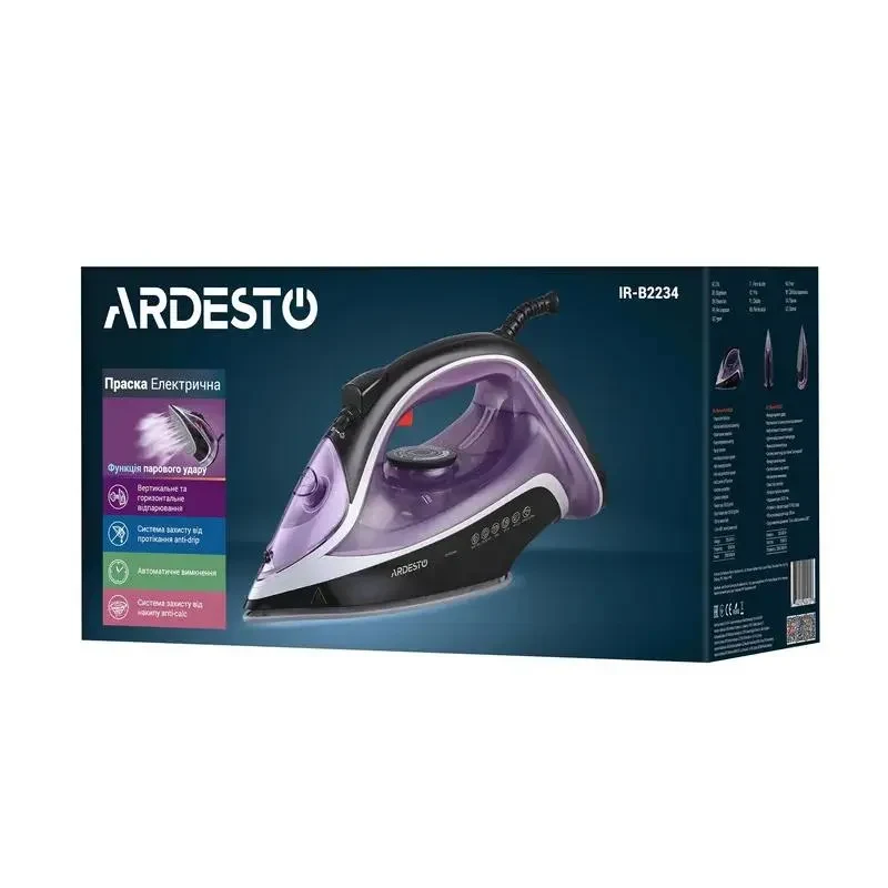 Iron Ardesto IR-B2234, 2400W, Purple 6