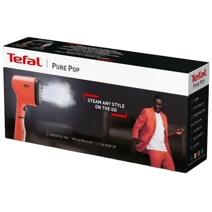 Manual steamer Tefal DT2022E1, Red 8