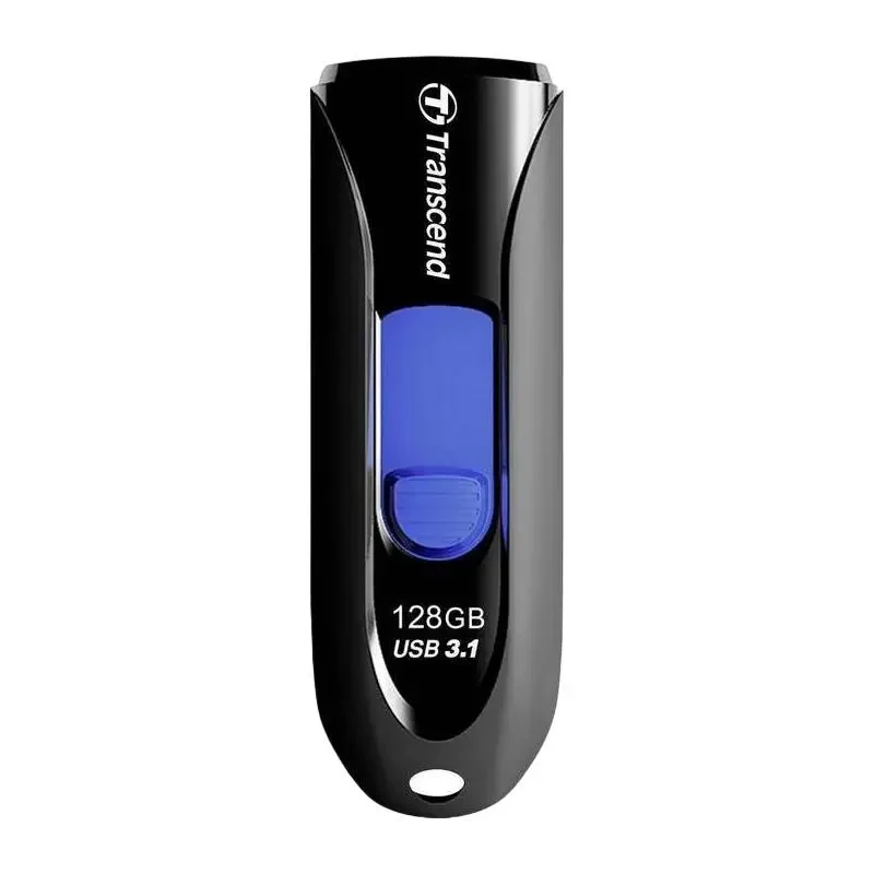 USB Flash Drive Transcend JetFlash 790, 128GB, Black/Blue 4