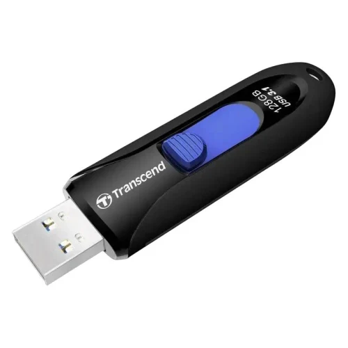 USB Flash Drive Transcend JetFlash 790, 128GB, Black/Blue