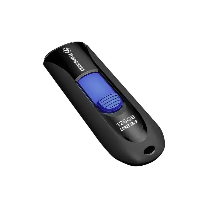 USB Flash Drive Transcend JetFlash 790, 128GB, Black/Blue 3
