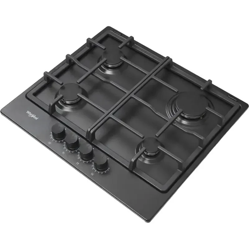 Gas Cooktop Whirlpool TGML 660 NB, Black 5