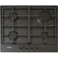 Gas Cooktop Whirlpool TGML 660 NB, Black 2